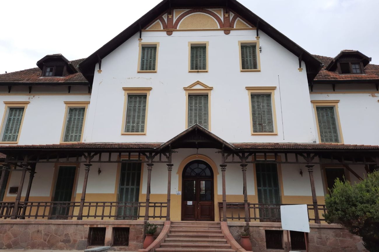 La comunidad terapéutica Santa María (ex Hospital Colonia Santa María).