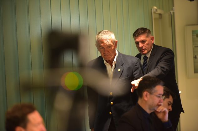 Jury de enjuiciamiento de los fiscales por el caso Nora Dalmasso declara Marcelo Macarrón.