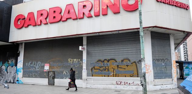 CONSUMO EN BAJA. Garbarino venía en proceso de achicamiento; el freno en el consumo aceleró el final de la cadena. (Gentileza Clarín)