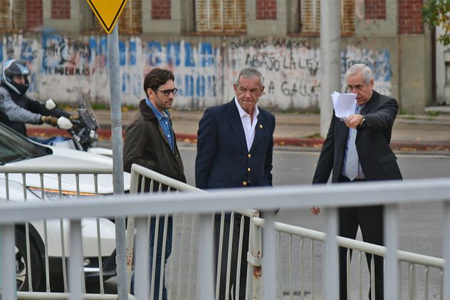 Facundo y Marcelo Macarrón llegan al jury de los fiscales que investigaron el crimen de Nora Dalmasso.