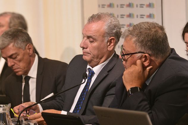 Segundo. El fiscal Daniel Miralles declaró en segundo término en el Jury por el caso Dalmasso. (Ramiro Pereyra / La Voz)