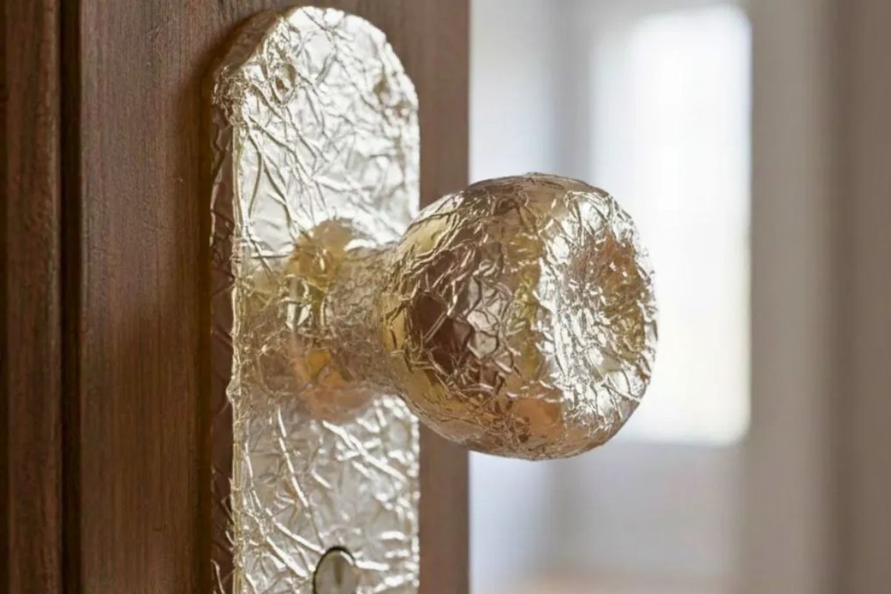 Por qué recomiendan tapar la cerradura con papel aluminio y para qué sirve este truco casero.
