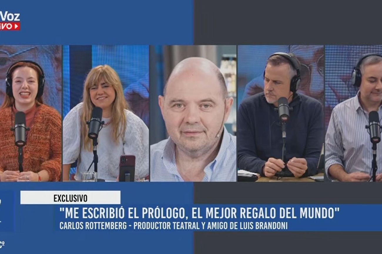 Carlos Rottemberg, productor teatral, habló con La Voz En Vivo tras la muerte de Luis Brandoni. 