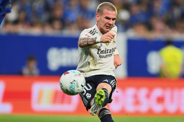 Franco Mastantuono, jugador del Real Madrid.