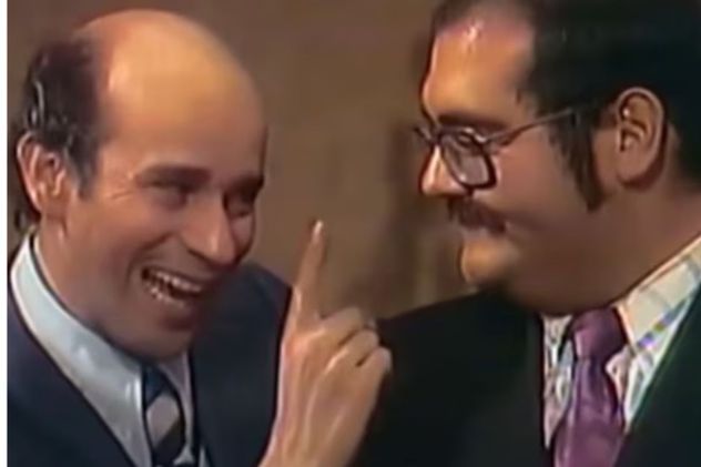 Ricardo de Pascual en una de sus apariciones en El chavo del 8 como El señor Calvillo, el hombre calvo con intenciones de comprar la vecindad al señor Barriga.