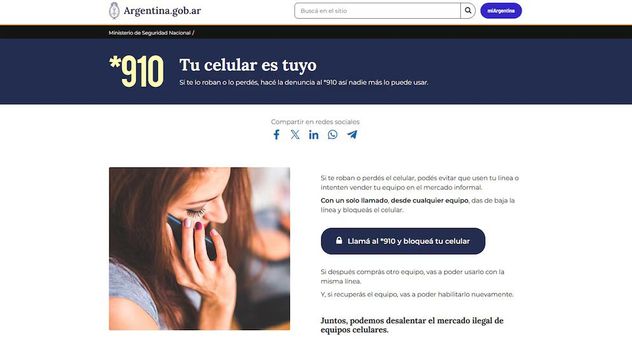 Cómo bloquear un celular robado en Argentina y qué hacer para proteger tus datos.