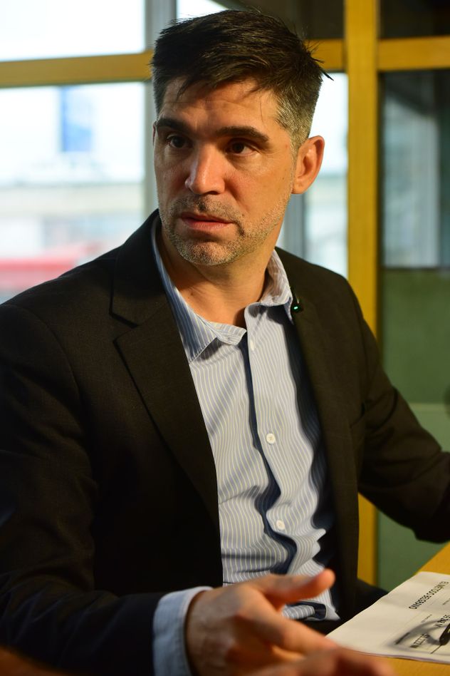 Invitado Lucas Bustos, tesorero del club Belgrano. 
