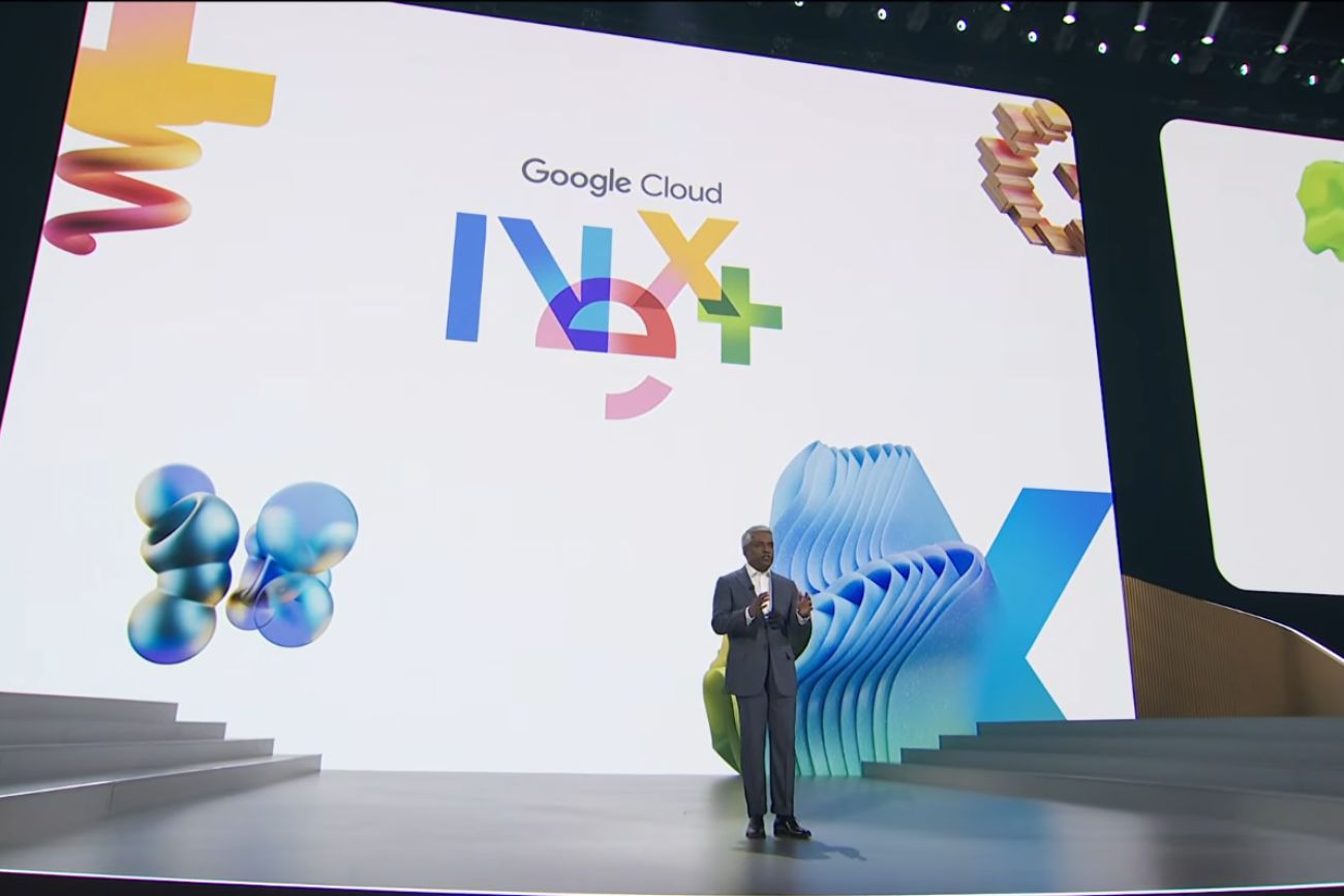 El CEO de Google Cloud, Thomas Kurian, en el inicio de Next 26´.