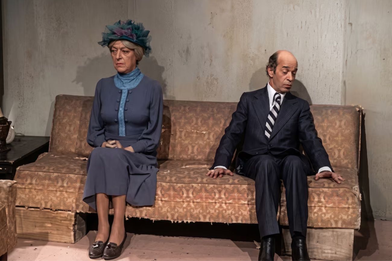La actriz española Angelines Fernández, quien dio vida a Doña Clotilde (o la "Bruja del 71") junto a Ricardo de Pascual como el señor Calvillo, en El Chavo del 8.