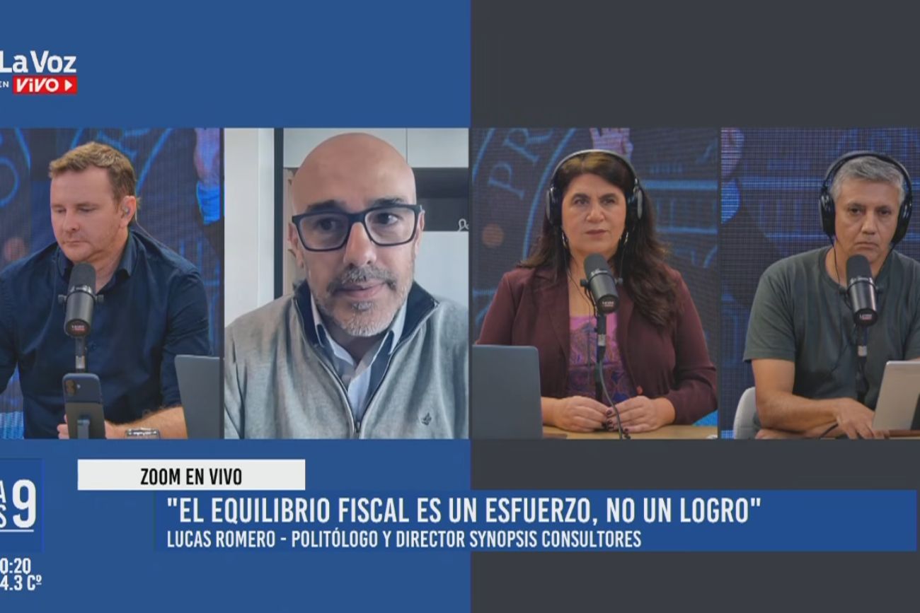 El politólogo y director de Synopsis Consultores, Lucas Romero.