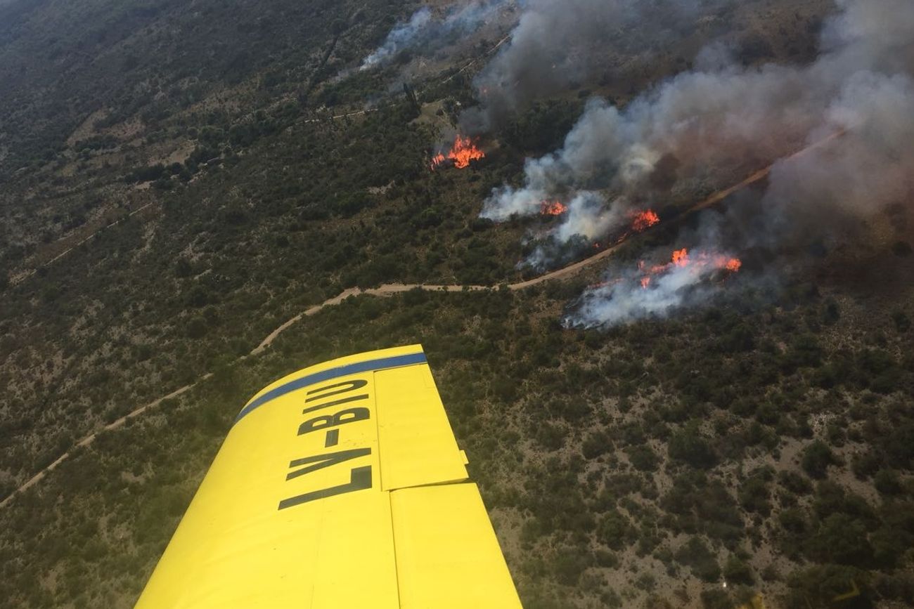 Incendios forestales y rurales en Córdoba. 