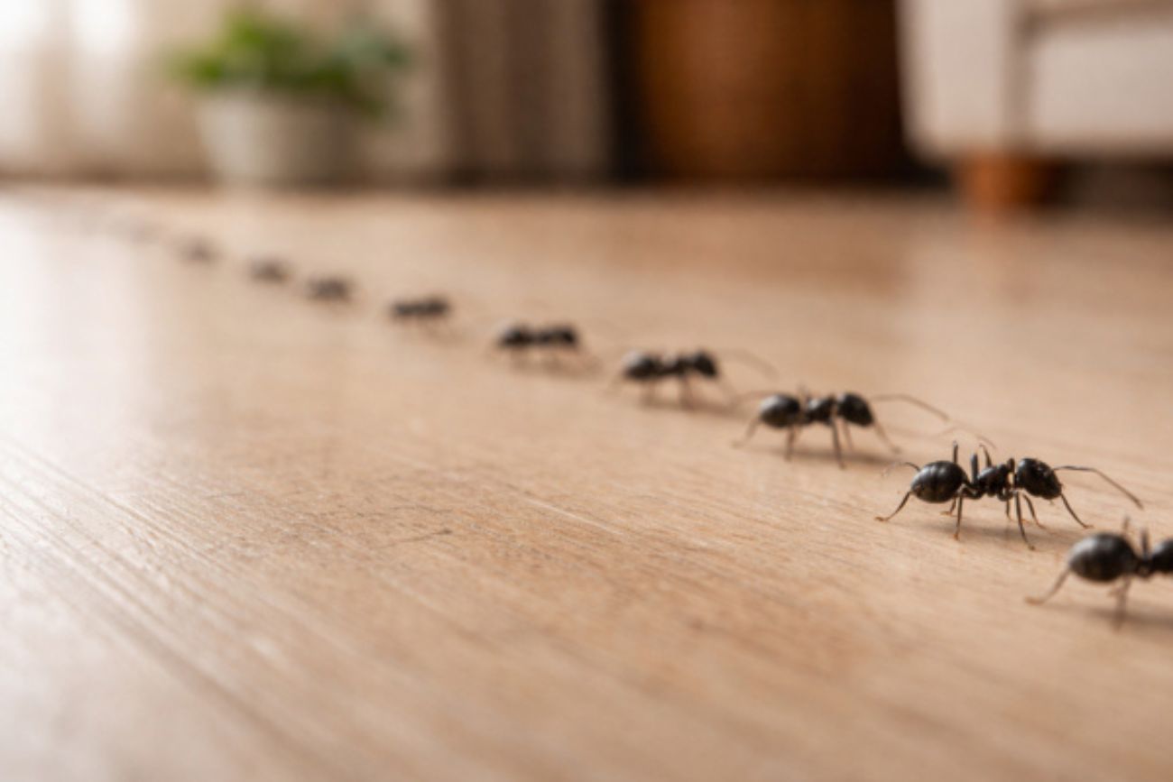 Qué significa encontrar un caminito de hormigas en tu casa, según el Feng Shui