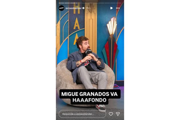 Migue Granados en Blender