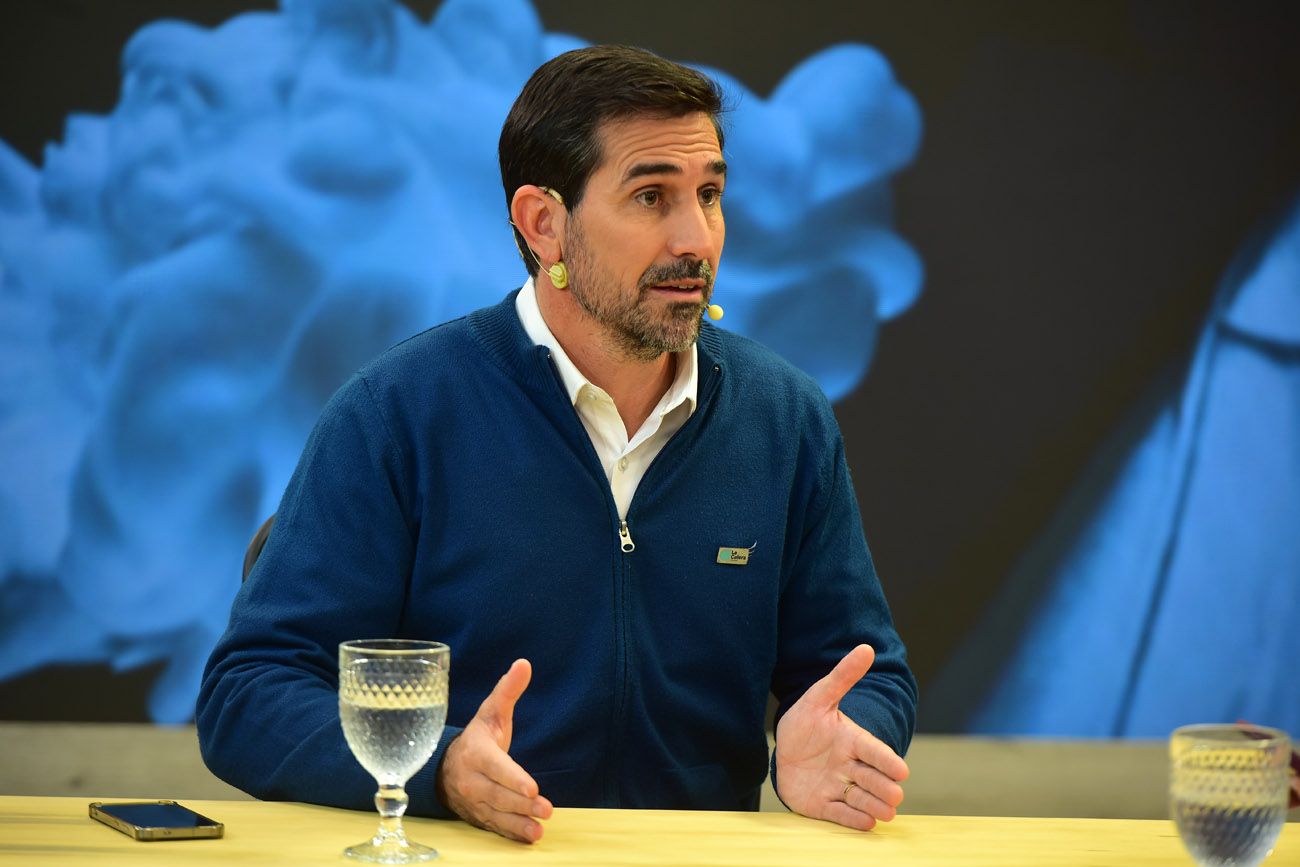 Fernando Rambaldi, intendente de La Calera, en el programa Voz y Voto. (Imagen de archivo)