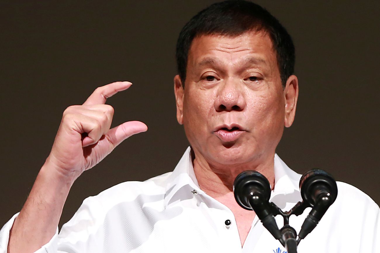 El expresidente, Rodrigo Duterte. (AP/Eugene Hoshiko/Archivo)
