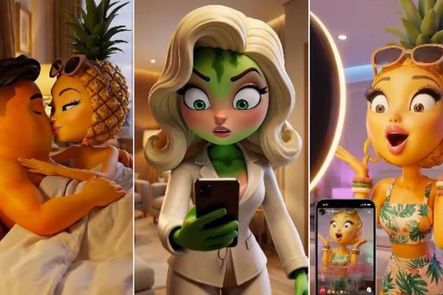 Personajes convertidos en frutas, frases icónicas recicladas y humor digital: la nueva forma de contar el Wandagate.