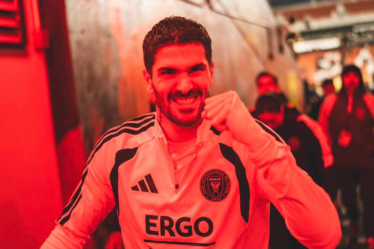 De Paul celebró un hermoso tanto para las Garzas.