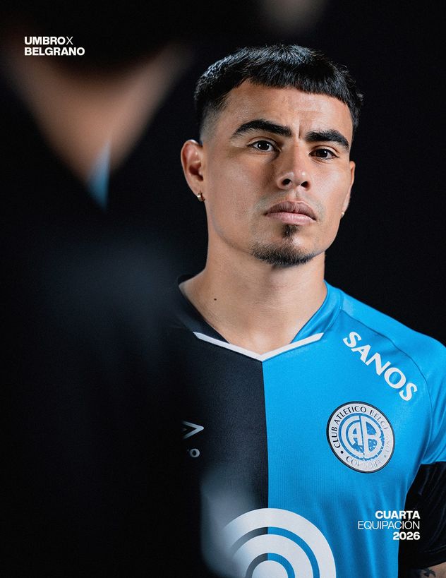 La nueva remera de Belgrano.