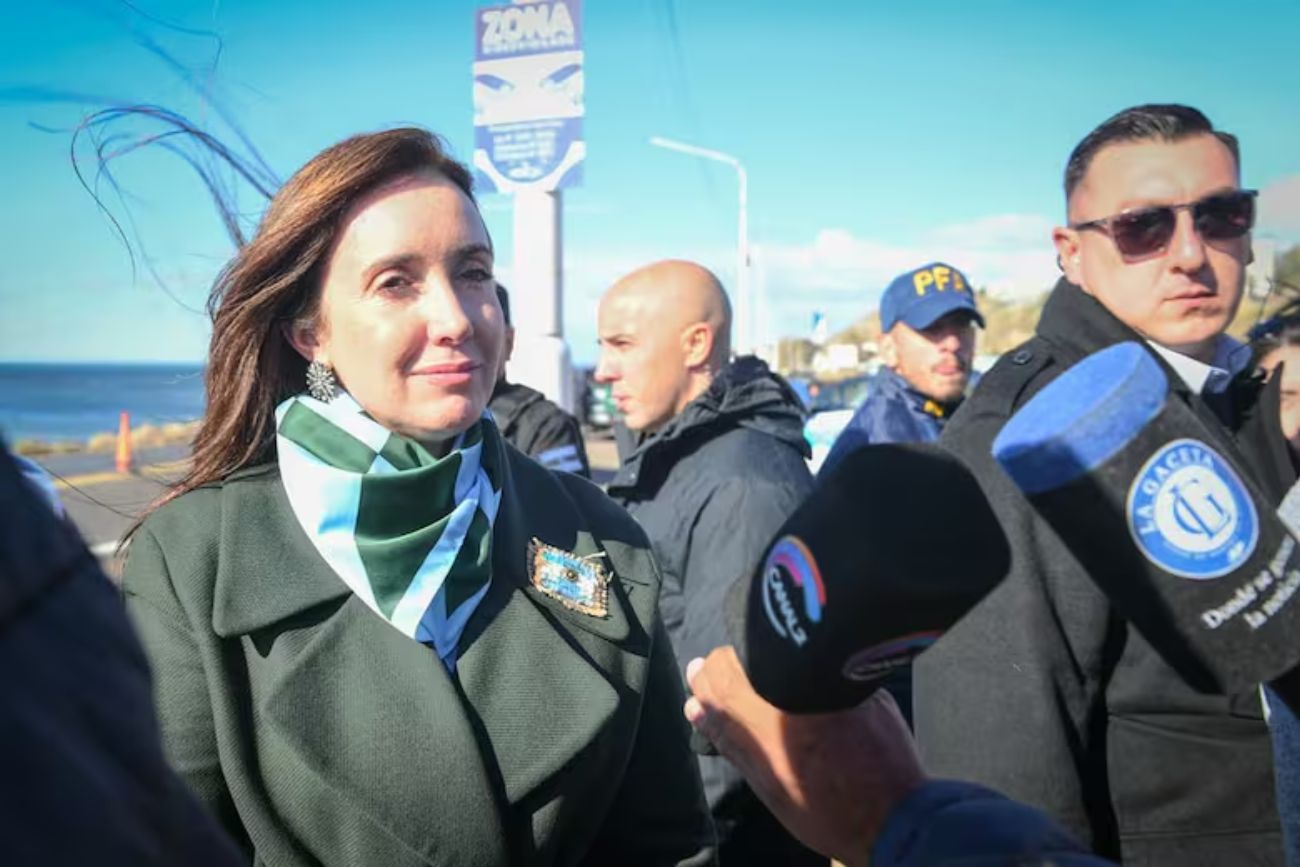 Victoria Villarruel en Santa Cruz