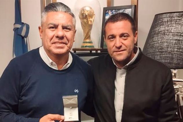 Claudio "Chiqui" Tapia y Pablo Toviggino.