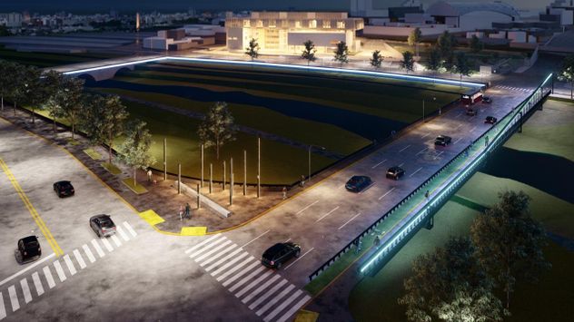 Así lucirá la obra que abarca las costas del río Suquía y los puentes Maipú y Alvear. 