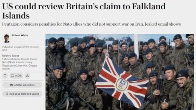 La reacción de la prensa británica a la postura de Trump sobre las Malvinas: “La amenaza de las islas”