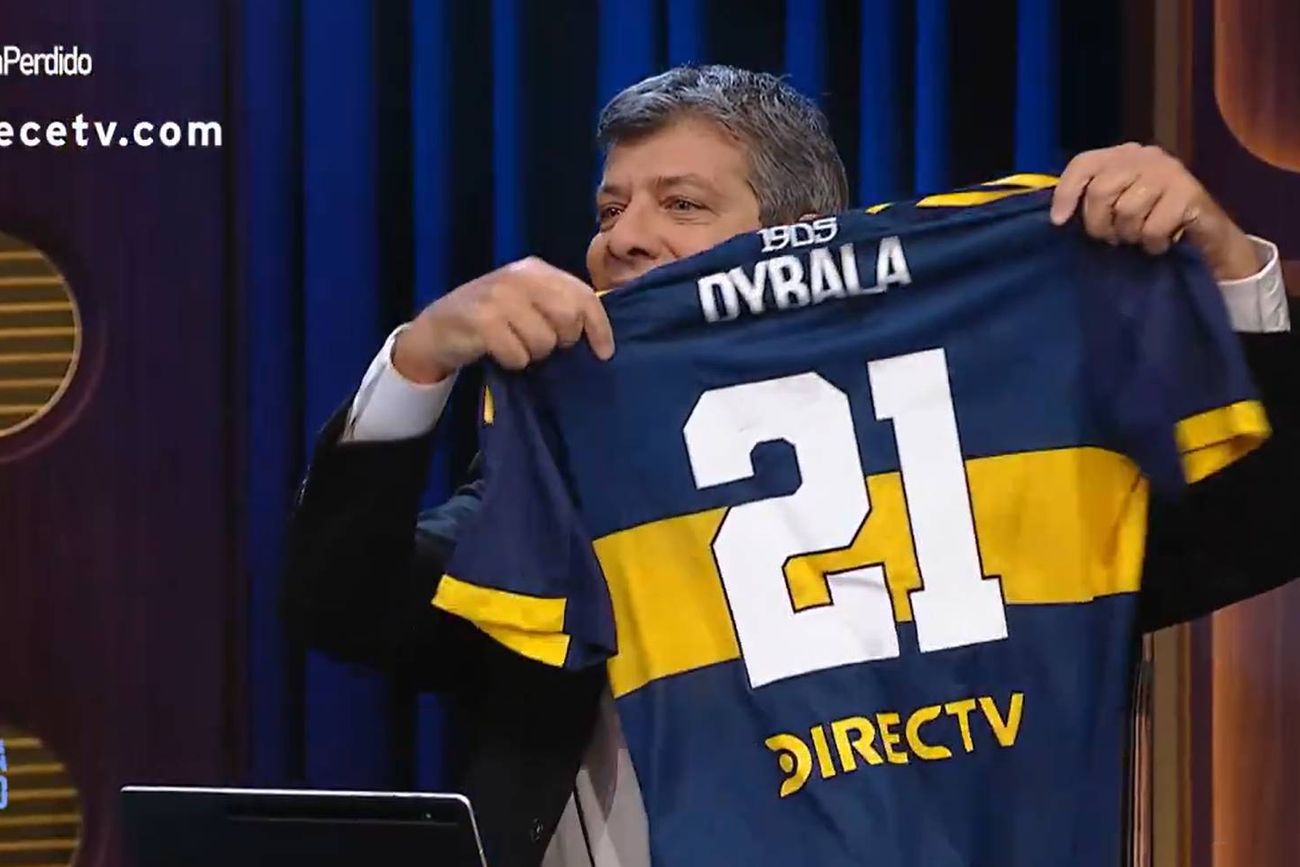 El regalo de Pergolini para Dybala.