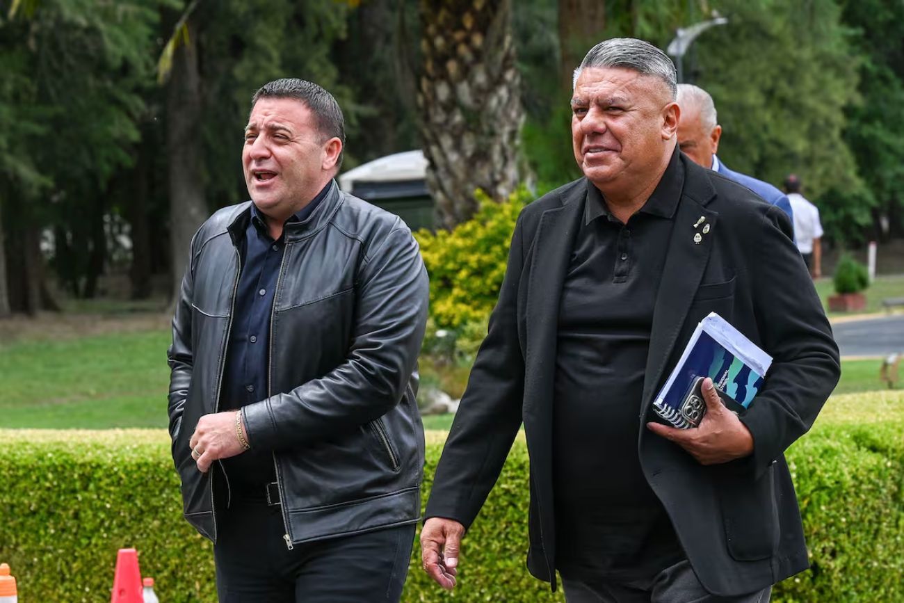 Claudio "Chiqui" Tapia y Pablo Toviggino 