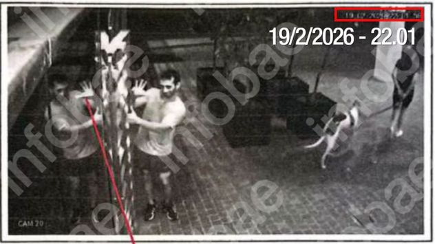 La última imagen con vida de Salazar es del jueves 19 de febrero a las 22.01. Fue capatado por las camáras de seguridad del edificio donde vivía en Palermo.