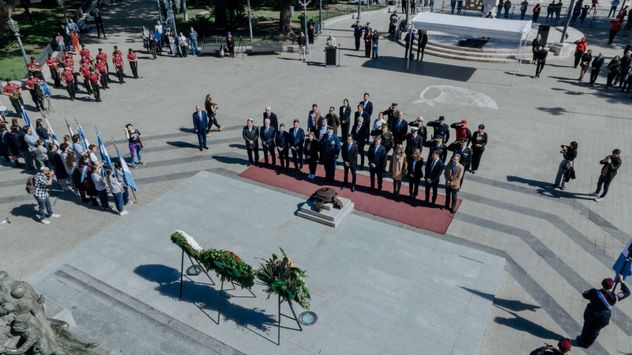 Acto en Córdoba por el 78° aniversario de la independencia de Israel.