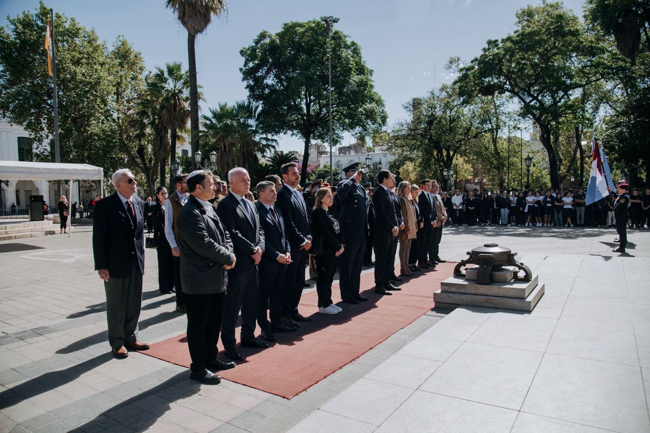 Acto en Córdoba por el 78° aniversario de la independencia de Israel.