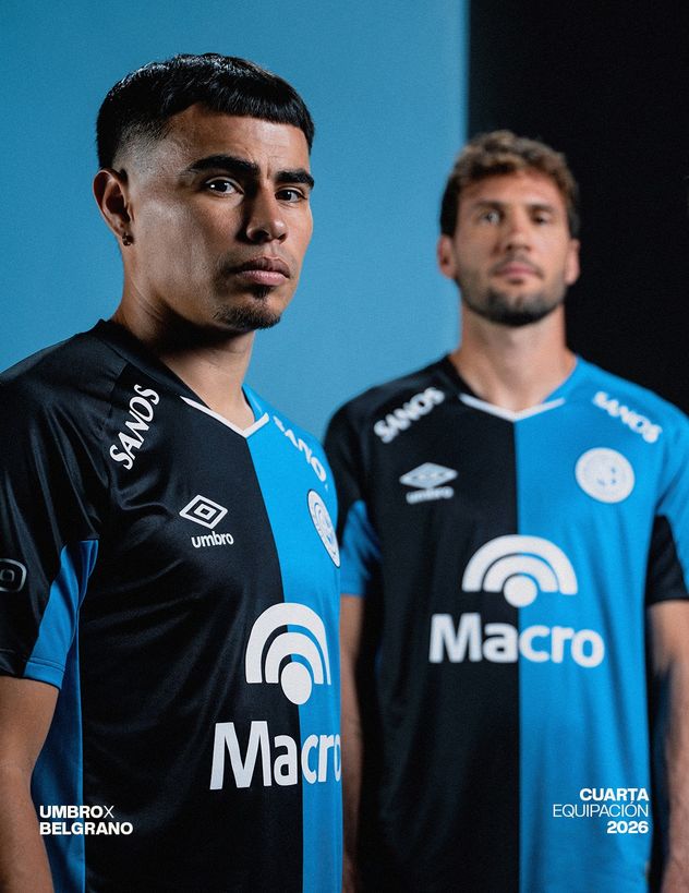 La nueva remera de Belgrano.