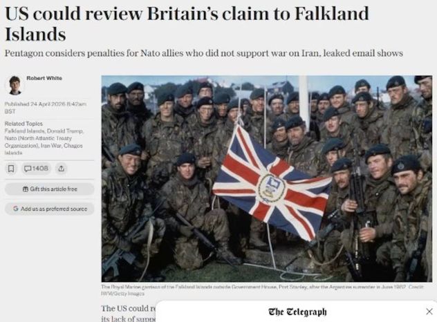 Los medios británicos se hicieron eco de la polémica.