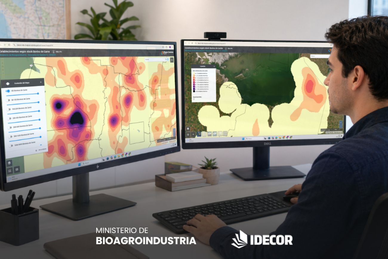 TECNOLOGÍA EN CÓRDOBA. Los dos nuevos mapas permiten a los productores ordenar, transparentar y potenciar la información productiva. De este modo tendrán una base de información.