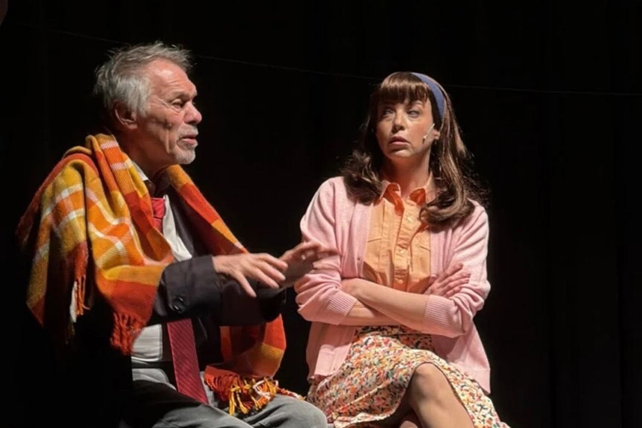Mercedes Funes y Miguel Ángel Solá protagonizan "Por el placer de volver a verla", en Ciudad de las Artes.