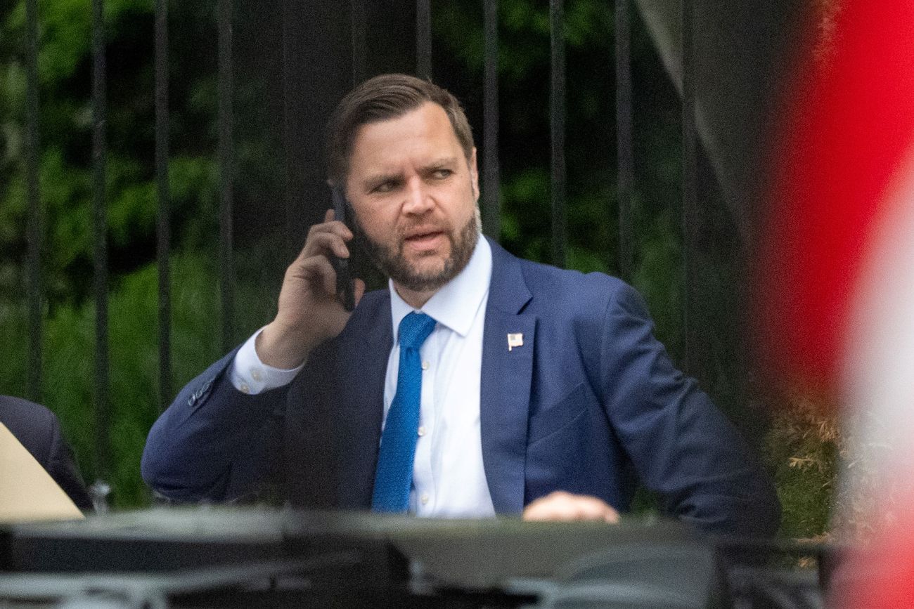El vicepresidente de Estados Unidos, JD Vance. (Alex Brandon)