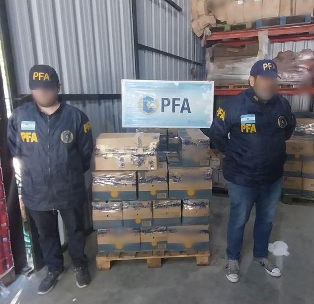 El distribuidor lideraba la empresa delictiva. (PFA)