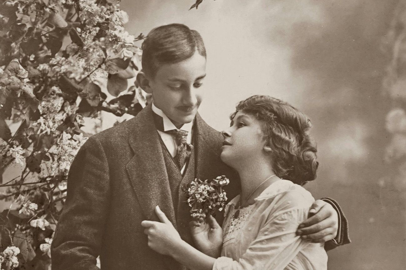 El romance, en tiempos pasados. 