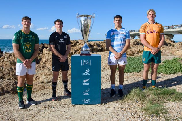 Foto capitanes del Rugby Championship M20.