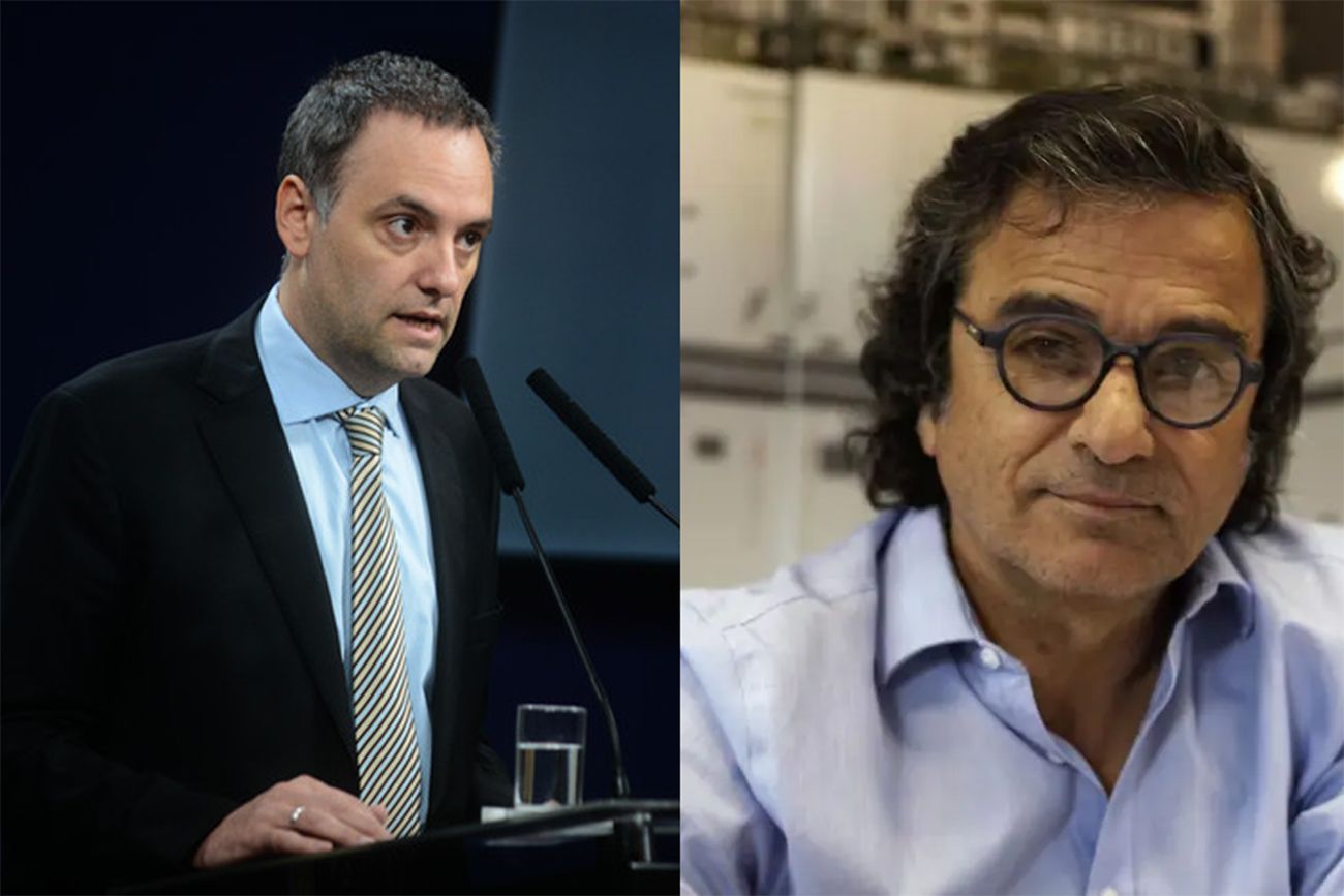 Manuel Adorni y Carlos Frugoni.