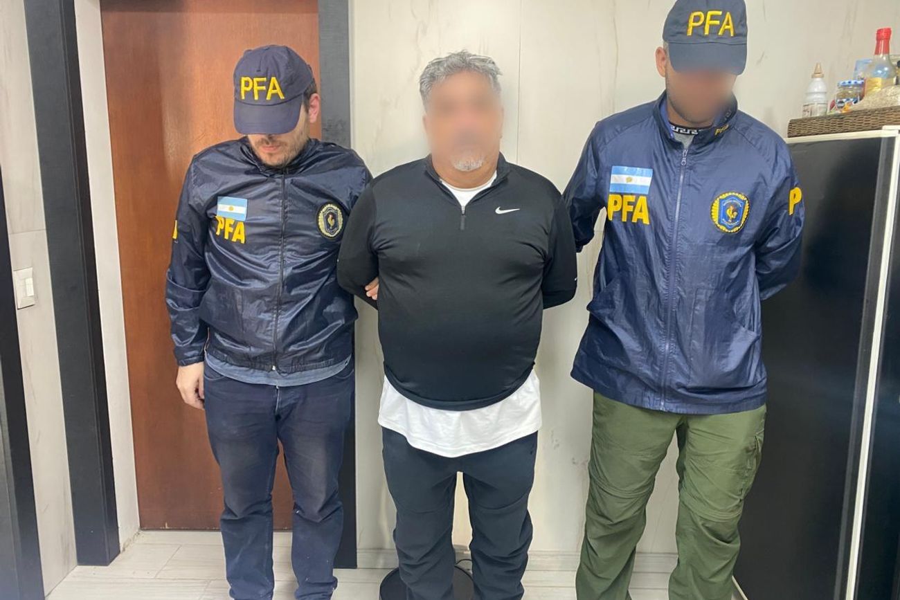 El distribuidor lideraba la empresa delictiva. (PFA) 