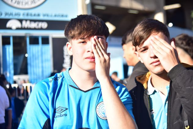 Cara 'e Cancha de Belgrano en la previa del partido con Gimnasia.