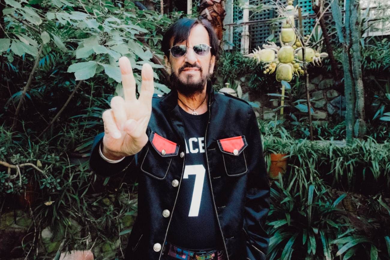 Ringo Starr, siempre en son de paz. (Universal Music)