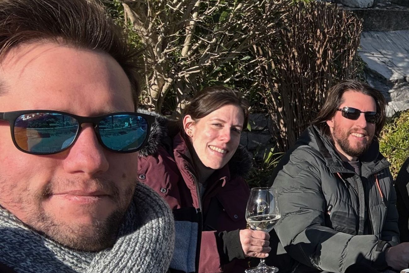 Marco, Luca y Marina viven en Leipzig, Treviso y Brest