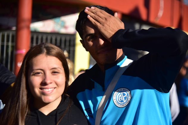 Cara 'e Cancha de Belgrano en la previa del partido con Gimnasia La Plata.