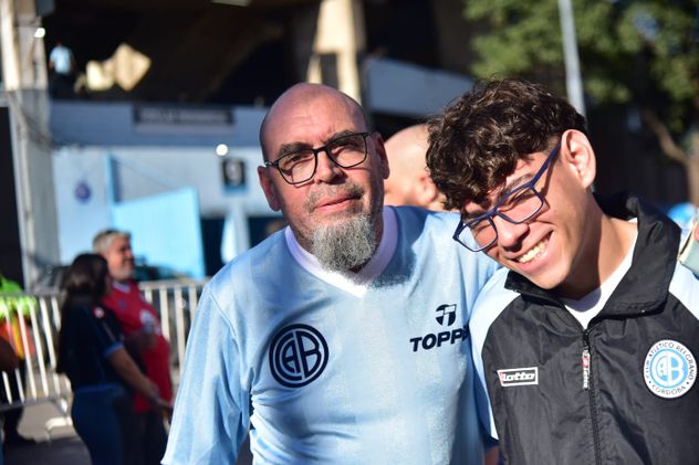 Cara 'e Cancha de Belgrano en la previa del partido con Gimnasia.