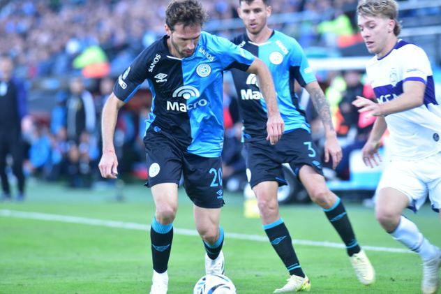 Belgrano se mide en Alberdi con Gimnasia de La Plata por el Torneo Apertura. (Javier Ferreyra / La Voz)