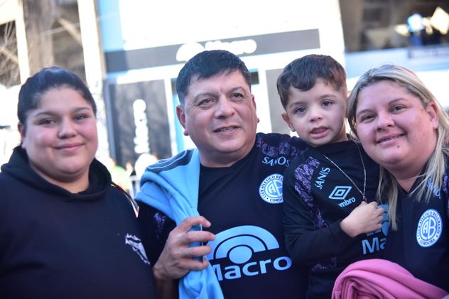 Cara 'e Cancha de Belgrano en la previa del partido con Gimnasia La Plata.