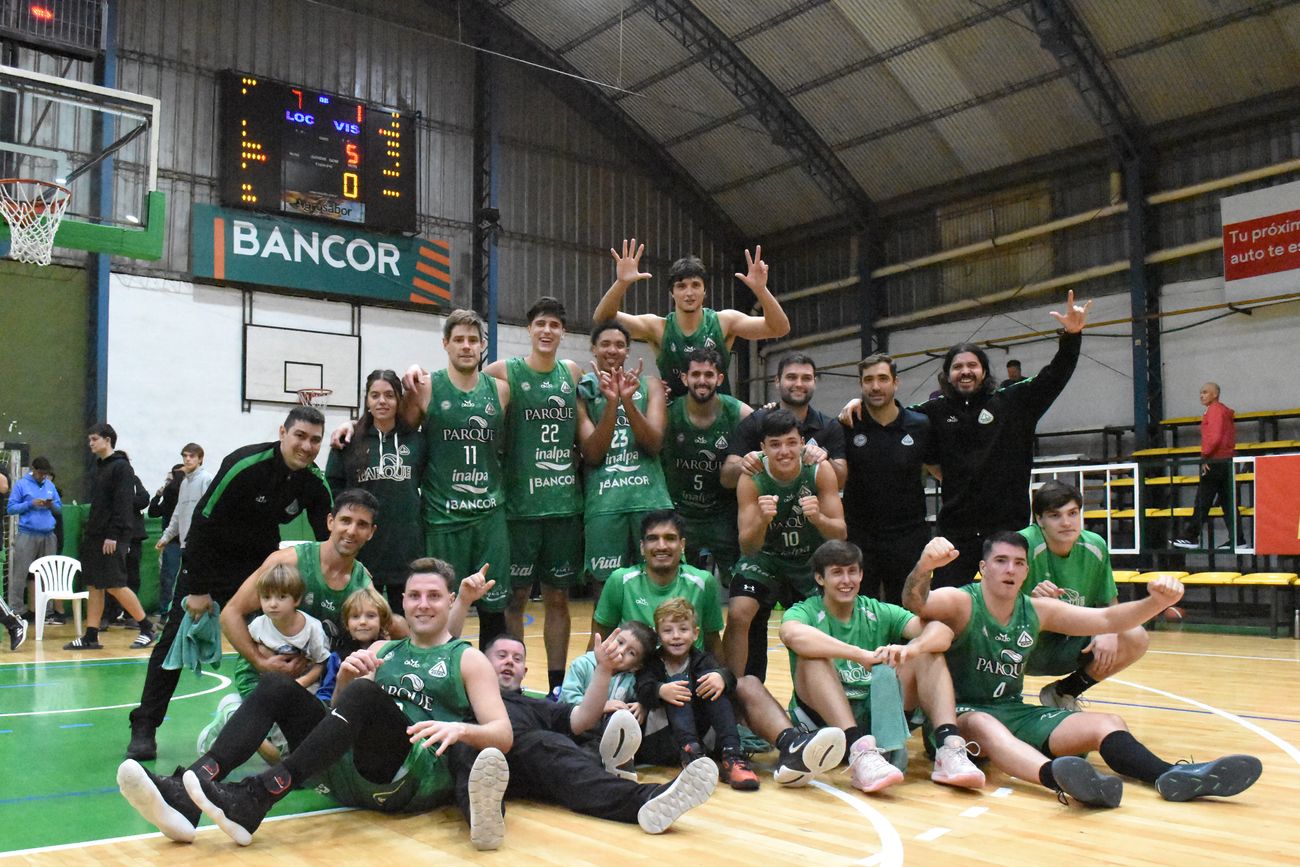 Barrio Parque, histórico en la categoría, se clasificó a los cuartos de final de la Liga Argentina. (Prensa Barrio Parque)