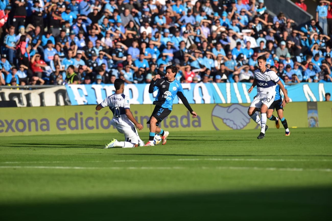 Belgrano volverá a jugar en Alberdi por el Torneo Apertura en la próxima jornada, ante Sarmiento. (Javier Ferreyra / La Voz)